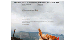 Desktop Screenshot of ig-alp.org